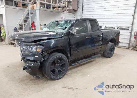 2021 Ram 1500 Big Horn/Lone Star из США, поврежденный, VIN 1C6RRFBGXMN653302